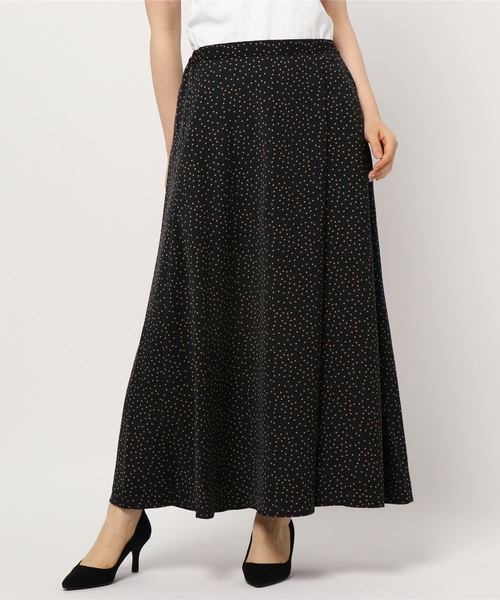 AMERICAN HOLIC（アメリカンホリック）の「ラップ風ロングスカート ＊（スカート・レディース・アイボリー/ブラック/ベージュ/グリーン/ドット/その他9・L/M）」の18枚目の写真