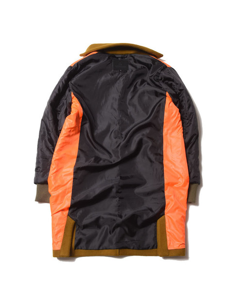 VIRGOwearworks(ヴァルゴウェアワークス)の「FORCE CHESTER JKT(チェスターコート・メンズ・マスタード/ブラック・3/4/2)」の8枚目の写真
