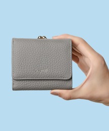 Ungrid（アングリッド）の「【Ungrid/アングリッド】　【牛革】　牛革ガマ口ミニ財布（財布）」