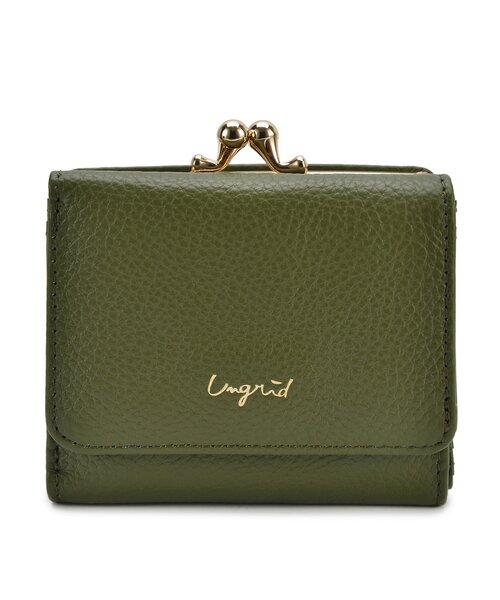 Ungrid（アングリッド）の「【Ungrid/アングリッド】　【牛革】　牛革ガマ口ミニ財布（財布・レディース・ブラック/ダークブラウン/パープル/グレー/カーキ/ピンク/イエロー/アイボリー/ベージュ系その他/ブルー系その他/ネイビー/ワイン/キャメル/オリーブ/ゴールド/レッド/グレイッシュベージュ・FREE）」の22枚目の写真