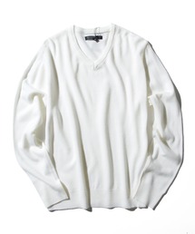 Vネックセーター