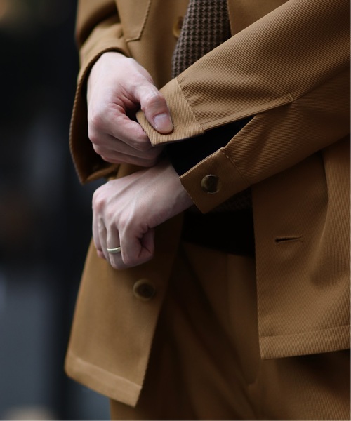 EDIFICE（エディフィス）の「CPOシャツ カルゼブルゾン（シャツ/ブラウス・メンズ・ネイビー/キャメル・SMALL/MEDIUM/LARGE/X-LARGE）」の11枚目の写真