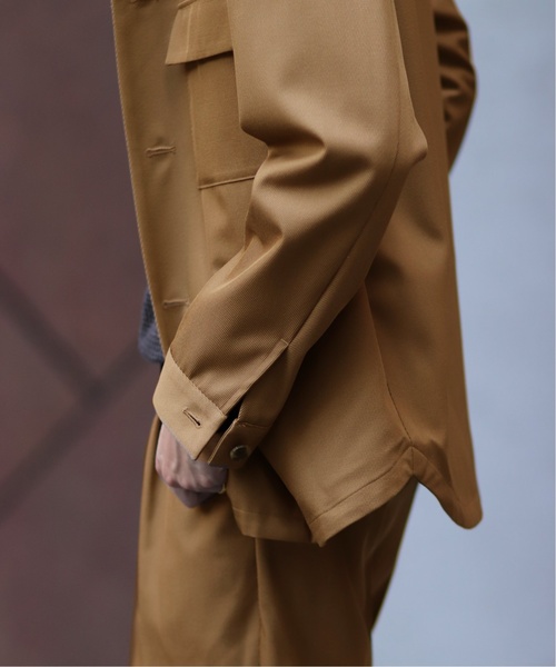 EDIFICE（エディフィス）の「CPOシャツ カルゼブルゾン（シャツ/ブラウス・メンズ・ネイビー/キャメル・SMALL/MEDIUM/LARGE/X-LARGE）」の14枚目の写真