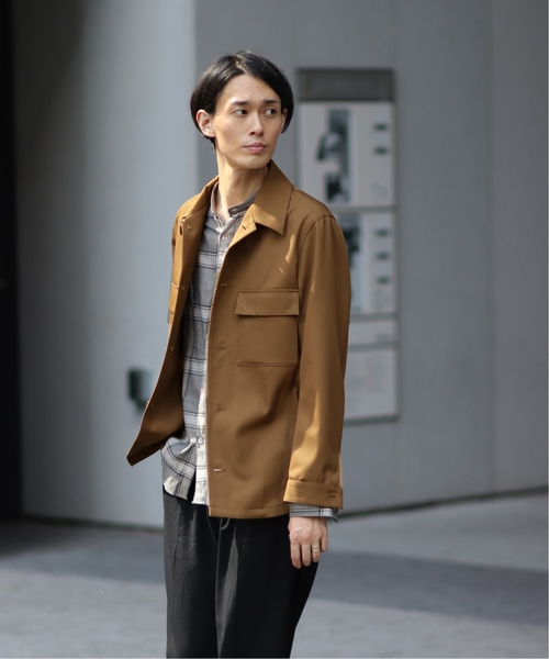 EDIFICE（エディフィス）の「CPOシャツ カルゼブルゾン（シャツ/ブラウス・メンズ・ネイビー/キャメル・SMALL/MEDIUM/LARGE/X-LARGE）」の21枚目の写真