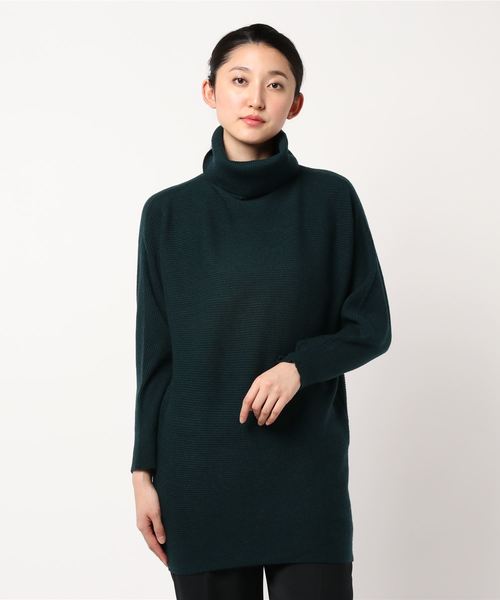 KOBE LETTUCE(コウベレタス)の「着丈が選べるドルマンリブニット(ニット/セーター・レディース・オフホワイト/モカ/ダークグリーン/グレー/ネイビー/ブラック/ホワイト系その他3/ブラウン系その他3/グリーン系その他3/グレー系その他3/ブルー系その他3/ブラック系その他3/ホワイト系その他2/ブラウン系その他2/グリーン系その他2/グレー系その他2/ブルー系その他2/ブラック系その他2/ホワイト系その他/ブラウン系その他/グリーン系その他/グレー系その他/ブルー系その他/ブラック系その他・1/4/3/2)」の17枚目の写真