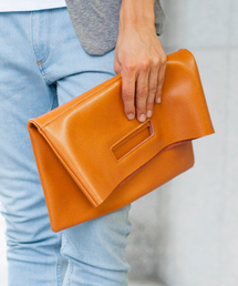 BEAUTY&YOUTH UNITED ARROWS | 【WEB限定】 BY スプリット レザー クラッチ バッグ ¨(クラッチバッグ)