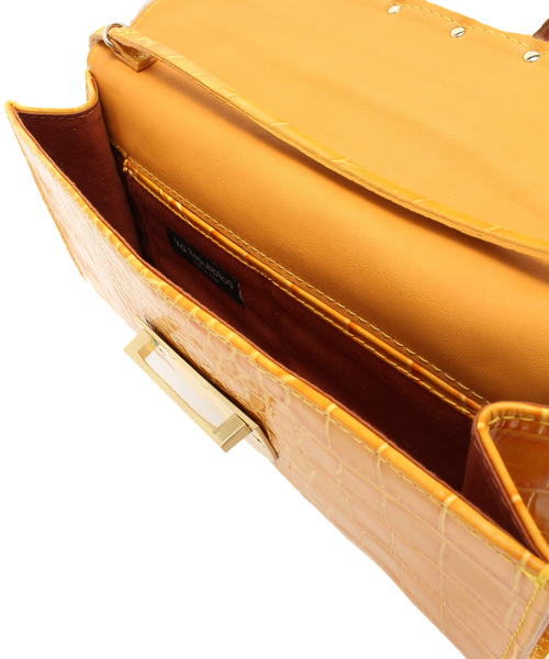 VIA BUS STOP（ヴィアバスストップ）の「VIA REPUBBLICA クラッチバッグ（クラッチバッグ・レディース・イエロー系・フリー）」の5枚目の写真