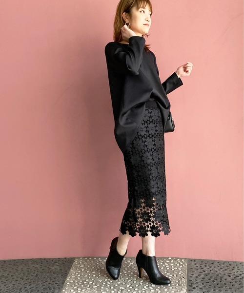 BE NEAT（ビーニート）の「【日本製】後ろタックプルオーバー（Tシャツ/カットソー・レディース・ブラック/オフホワイト/サックスブルー・MEDIUM/M）」の17枚目の写真