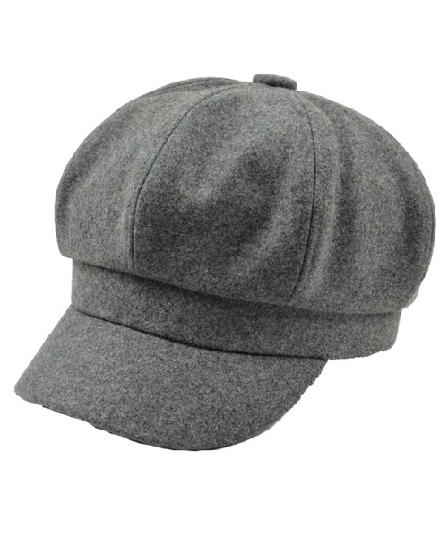 セール】レディース フェルト風モノトーンキャスケット（キャスケット