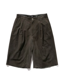 VAPORIZE�i���F�C�p���C�Y�j�́uVAPORIZE / Nubuck Pleats Shorts�i�p���c�j�v