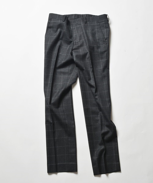 SHIPS JET BLUE（シップスジェットブルー）の「★★JB: セットアップ ウールパンツ■（スラックス・メンズ・ブラック/チャコールグレー/ネイビー・LARGE/MEDIUM/SMALL）」の10枚目の写真