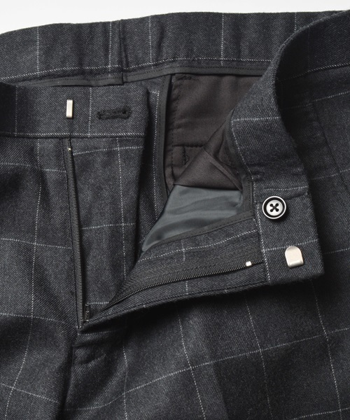 SHIPS JET BLUE（シップスジェットブルー）の「★★JB: セットアップ ウールパンツ■（スラックス・メンズ・ブラック/チャコールグレー/ネイビー・LARGE/MEDIUM/SMALL）」の13枚目の写真