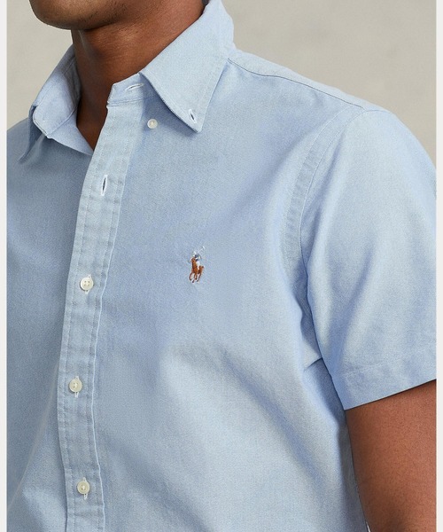 POLO RALPH LAUREN(ポロ ラルフ ローレン)の「クラシック フィット オックスフォード シャツ(シャツ/ブラウス・メンズ・ブルー・MEDIUM/SMALL/X-SMALL/LARGE/XX-LARGE/X-LARGE)」の5枚目の写真