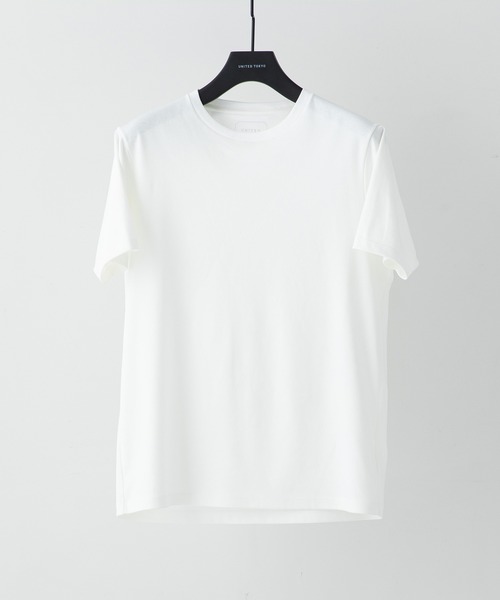 UNITED TOKYO（ユナイテッドトウキョウ）の「テクノラマスムースカットソー（Tシャツ/カットソー・メンズ・ブラック/ベージュ/オフホワイト/グリーン/ライトグリーン/ネイビー・1/2/4/3）」の2枚目の写真