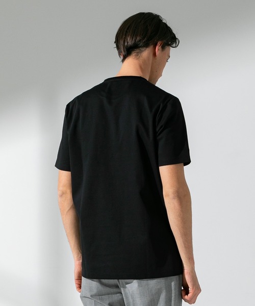 UNITED TOKYO（ユナイテッドトウキョウ）の「テクノラマスムースカットソー（Tシャツ/カットソー・メンズ・ブラック/ベージュ/オフホワイト/グリーン/ライトグリーン/ネイビー・1/2/4/3）」の15枚目の写真