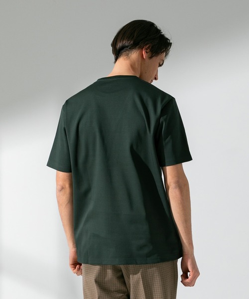 UNITED TOKYO（ユナイテッドトウキョウ）の「テクノラマスムースカットソー（Tシャツ/カットソー・メンズ・ブラック/ベージュ/オフホワイト/グリーン/ライトグリーン/ネイビー・1/2/4/3）」の11枚目の写真