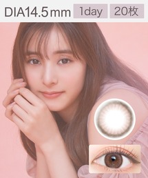 Ever Color（エバーカラー）の「EverColor 1day Natural スムースコーラル（20枚入り）（コンタクトレンズ・カラコン）」