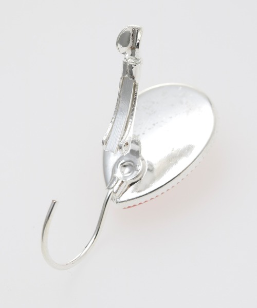 チャイハネ(チャイハネ)の「【チャイハネ】グラデーションロータス ガラスドロップピアス(ピアス(両耳用)・レディース・グリーン/ネイビー/オレンジ/パープル/ターコイズブルー/ホワイト/ダークグリーン/ブラック/ブルーグリーン・FREE)」の11枚目の写真