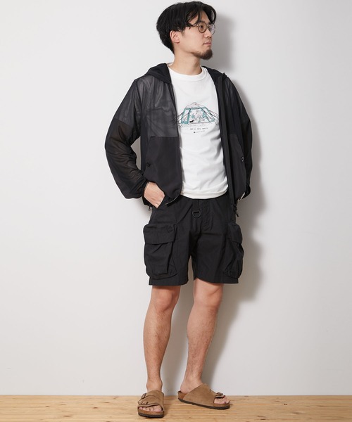 Snow Peak(スノーピーク)の「Insect Shield Parka(パーカー・メンズ・ブラック/オリーブ・1/SMALL/LARGE/X-LARGE/MEDIUM)」の3枚目の写真
