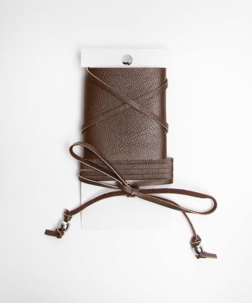 WEGO（ウィゴー）の「WEGO/レザーヘアリボン（ヘアゴム・レディース・ブラック/ベージュ/ブラウン/グリーン・FREE）」の7枚目の写真