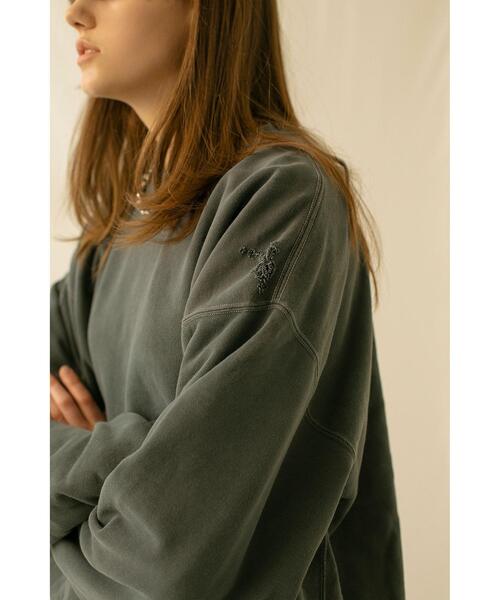 MONKEY TIME（モンキータイム）の「＜monkey time＞ FRCH/TRY DISTRESSED CREW/スウェット（スウェット・メンズ・ホワイト/レッド/ブラック/ベージュ/ライム・XL/L/M/S）」の10枚目の写真