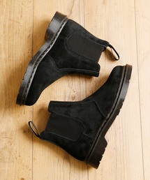 Dr. Martens | Dr.Martens ドクターマーチン / SOFT BUCK 2976 MONO ソフトバック2976モノ チェルシーブーツ サイドゴア ソフトヌバックレザー オールブラック エアクッションソール / 25697001(ブーツ)