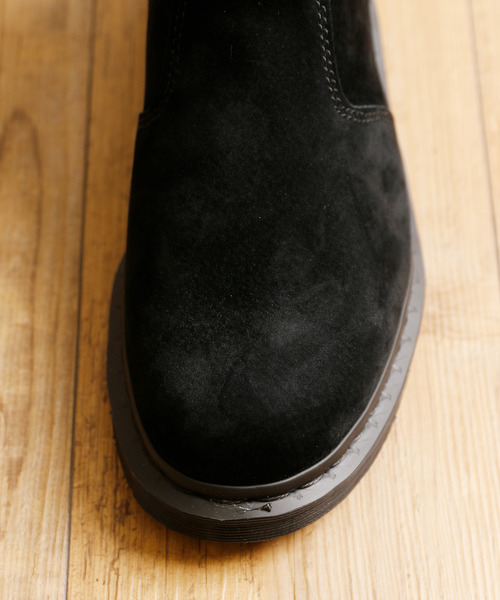 Dr. Martens（ドクターマーチン）の「Dr.Martens ドクターマーチン / SOFT BUCK 2976 MONO ソフトバック2976モノ チェルシーブーツ サイドゴア ソフトヌバックレザー オールブラック エアクッションソール / 25697001（ブーツ・メンズ・ブラック系その他・26cm/27cm/28cm）」の5枚目の写真