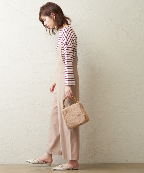 natural couture（ナチュラルクチュール）の「シルケットボーダーロンT（Tシャツ/カットソー・レディース・その他1/その他2/その他3/その他4・FREE）」の14枚目の写真