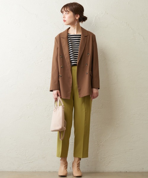 natural couture（ナチュラルクチュール）の「シルケットボーダーロンT（Tシャツ/カットソー・レディース・その他1/その他2/その他3/その他4・FREE）」の21枚目の写真