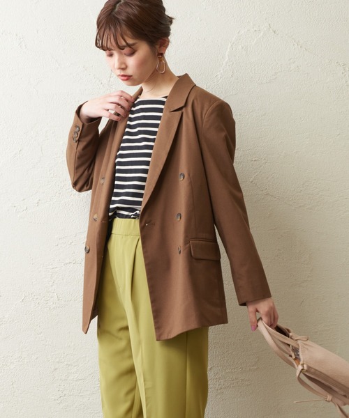 natural couture（ナチュラルクチュール）の「シルケットボーダーロンT（Tシャツ/カットソー・レディース・その他1/その他2/その他3/その他4・FREE）」の20枚目の写真