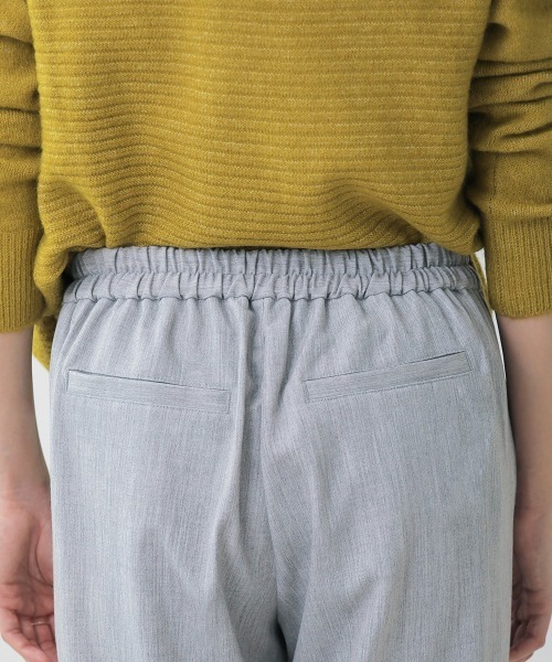 Bou Jeloud(ブージュルード)の「センタープレスストレッチパンツ(その他パンツ・レディース・ライトグレー/ブラック・40/38/36)」の10枚目の写真