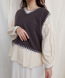 sakishimatokyo | 【ZOZO限定】サキシマamp「フチカガリアミニットベスト」(ベスト)