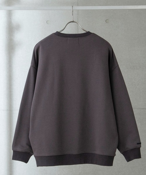 anown(アノン)の「Aim Bullet heavy cotton sweat/エイムバレットヘビーコットンスウェット【ファッションインフルエンサー がらし×anown 限定コラボ】(スウェット・メンズ・ブラック/チャコール・M/L)」の6枚目の写真