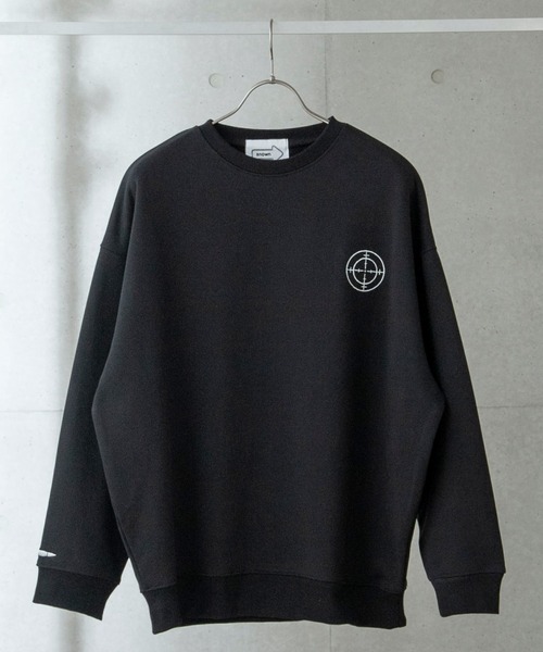 anown(アノン)の「Aim Bullet heavy cotton sweat/エイムバレットヘビーコットンスウェット【ファッションインフルエンサー がらし×anown 限定コラボ】(スウェット・メンズ・ブラック/チャコール・M/L)」の13枚目の写真
