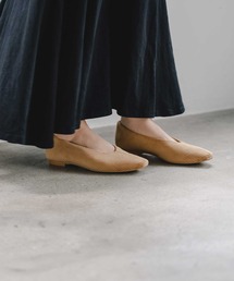 BONTRE（ボントレ）の「コーデュロイVカットパンプス（パンプス）」