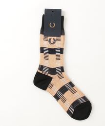FRED PERRY | Texture Middle Socks(ソックス/靴下)