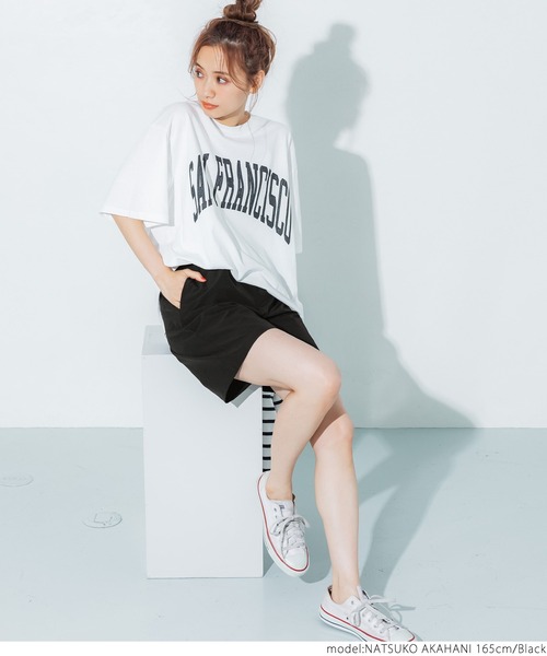 coca（coca）（コカ）の「ストレッチショートパンツ（その他パンツ・レディース・ブラック/ベージュ・ONE SIZE）」の9枚目の写真