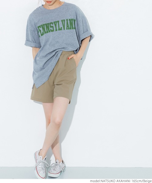 coca（coca）（コカ）の「ストレッチショートパンツ（その他パンツ・レディース・ブラック/ベージュ・ONE SIZE）」の19枚目の写真