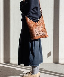 genten（ゲンテン）の「サスティナブルカットワーク ショルダーバッグ（ショルダーバッグ）」