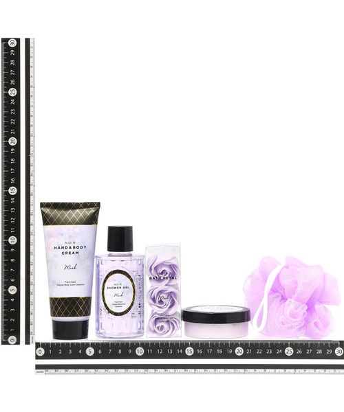 Francfranc（フランフラン）の「ノワール ボディケアギフトセット M パープル （ムスク）（ボディケア/ボディクリーム・レディース・パープル・FREE）」の3枚目の写真