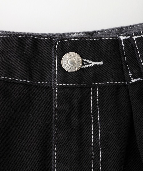X-girl（エックスガール）の「WIDE TAPERED PANTS（その他パンツ