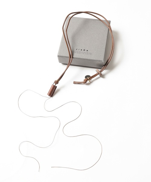 Jieda ジエダ のファッション Necklace ネックレス ネックレス Leather Leather 21秋冬
