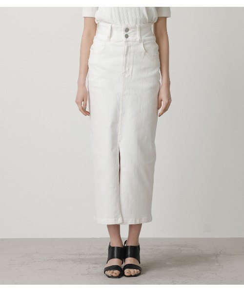 off-white ハイウエストデニムスカート off-white ハイウエストデニムスカート レディース