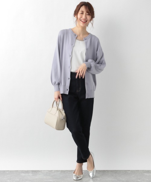 GLOBAL WORK（グローバルワーク）の「Beau-Teeアビガイルタンク/930793（タンクトップ・レディース・ホワイト/アイボリー/ブラック/ライトグレー・MEDIUM/LARGE）」の5枚目の写真