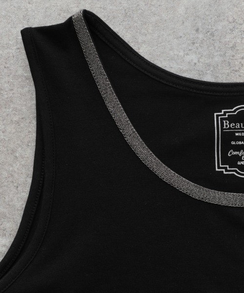 GLOBAL WORK（グローバルワーク）の「Beau-Teeアビガイルタンク/930793（タンクトップ・レディース・ホワイト/アイボリー/ブラック/ライトグレー・MEDIUM/LARGE）」の15枚目の写真