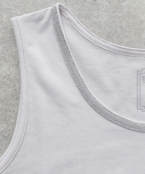 GLOBAL WORK（グローバルワーク）の「Beau-Teeアビガイルタンク/930793（タンクトップ・レディース・ホワイト/アイボリー/ブラック/ライトグレー・MEDIUM/LARGE）」の16枚目の写真