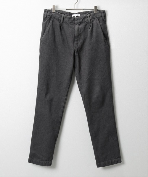 SAVE KHAKI UNITED(セーブカーキユナイテッド)の「【SAVE KHAKI UNITED】HERRINGBONE PLETED TROUSER(その他パンツ・メンズ・チャコールグレー/ネイビー・34/32/30/28)」の1枚目の写真