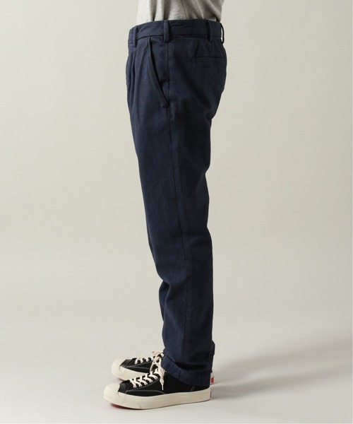 SAVE KHAKI UNITED(セーブカーキユナイテッド)の「【SAVE KHAKI UNITED】HERRINGBONE PLETED TROUSER(その他パンツ・メンズ・チャコールグレー/ネイビー・34/32/30/28)」の6枚目の写真