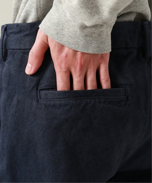 SAVE KHAKI UNITED(セーブカーキユナイテッド)の「【SAVE KHAKI UNITED】HERRINGBONE PLETED TROUSER(その他パンツ・メンズ・チャコールグレー/ネイビー・34/32/30/28)」の16枚目の写真