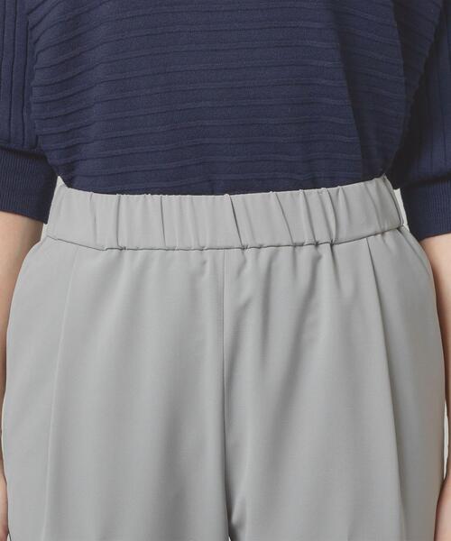 THE STATION STORE(ザ ステーション ストア)の「<closet story>□イージー タック テーパードパンツ -手洗い可能-(その他パンツ・レディース・ライトブルー/ブラック・FREE)」の3枚目の写真